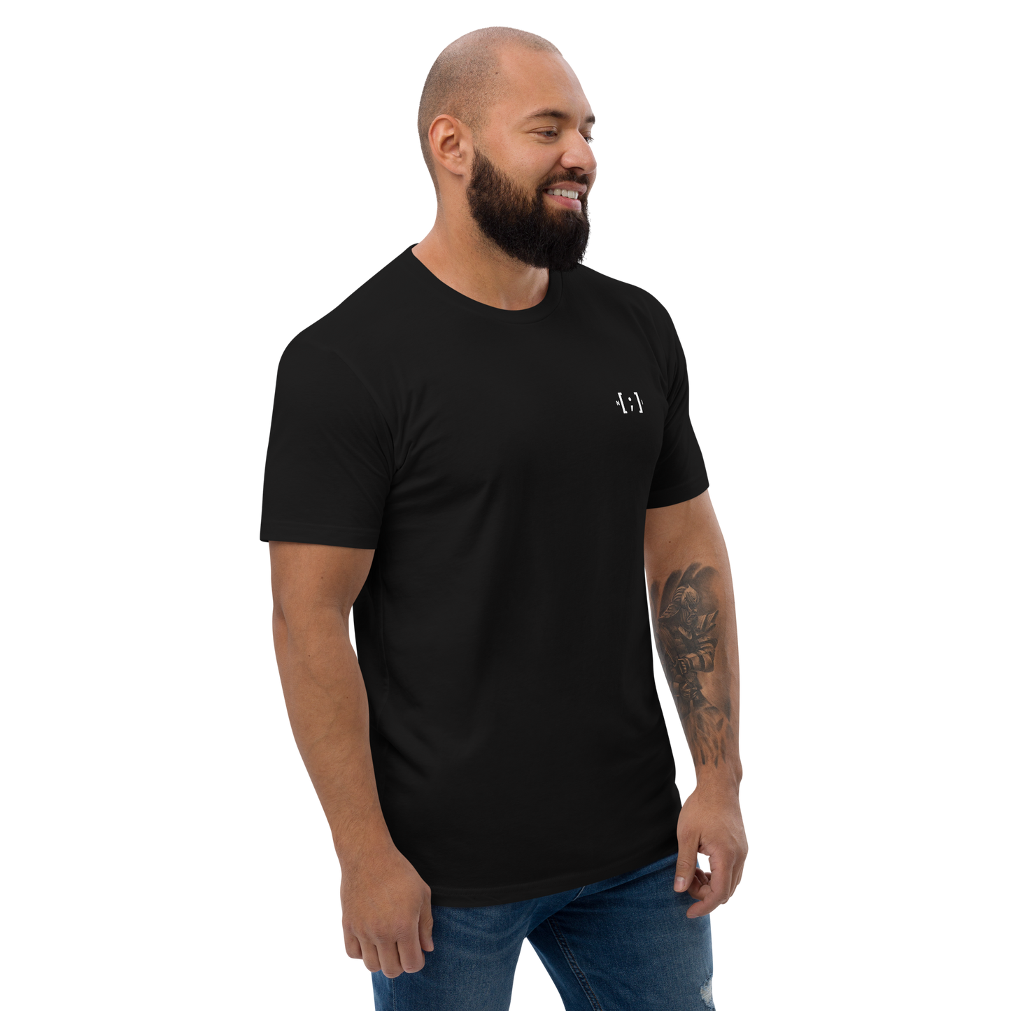 Simple Logo (White) - Short Sleeve T-shirt