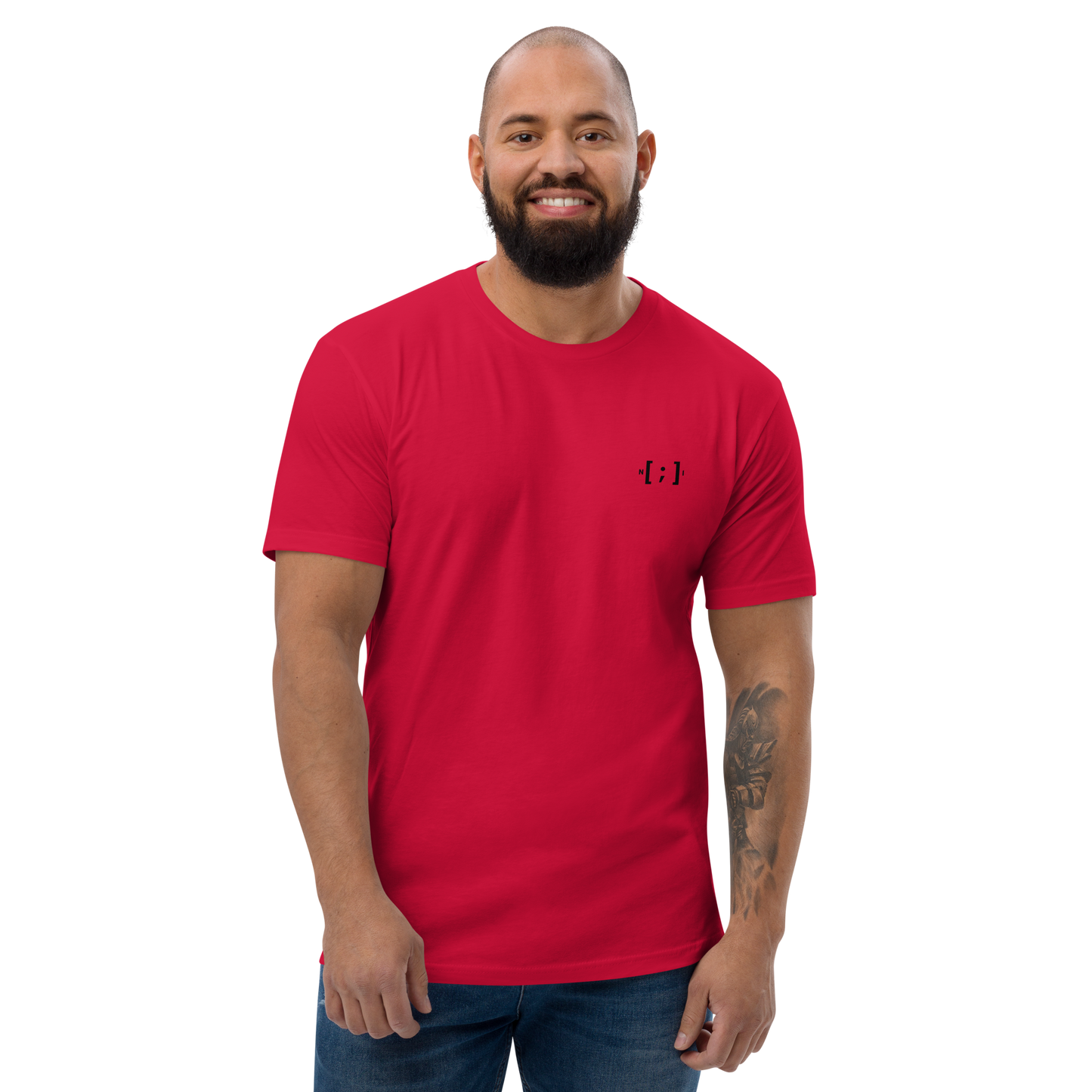 Simple Logo (Black) - Short Sleeve T-shirt