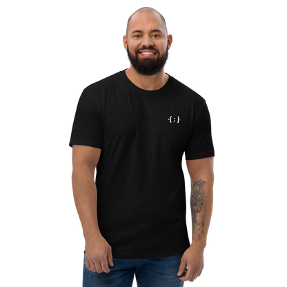 Simple Logo (White) - Short Sleeve T-shirt