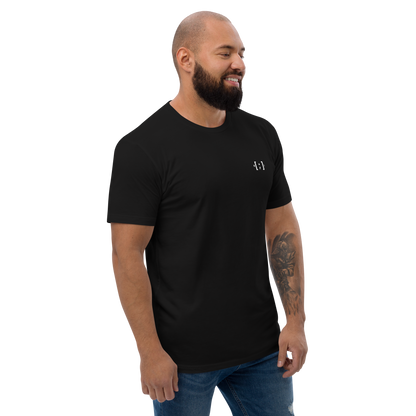 Simple Logo (White) - Short Sleeve T-shirt