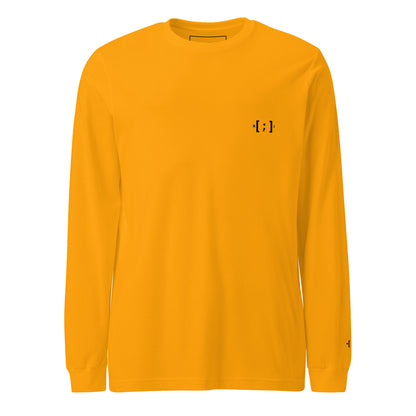 Unisex Long Sleeve Tee - Simple Logo