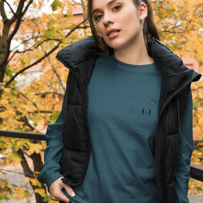 Unisex Long Sleeve Tee - Simple Logo