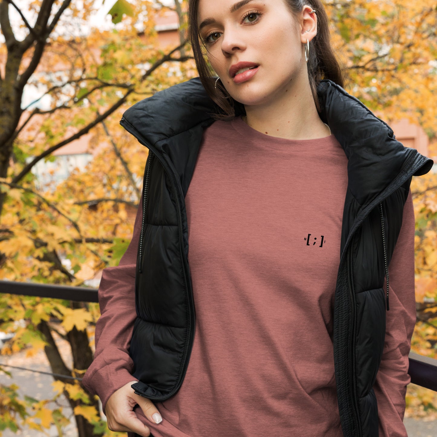 Unisex Long Sleeve Tee - Simple Logo
