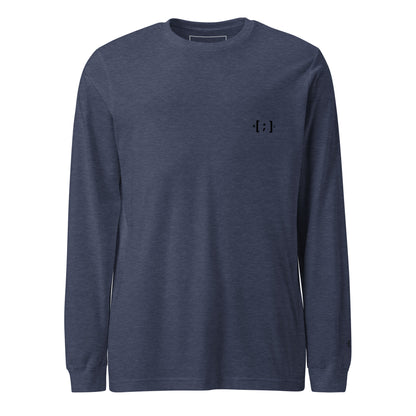 Unisex Long Sleeve Tee - Simple Logo