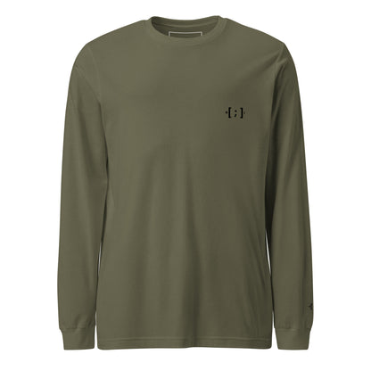 Unisex Long Sleeve Tee - Simple Logo
