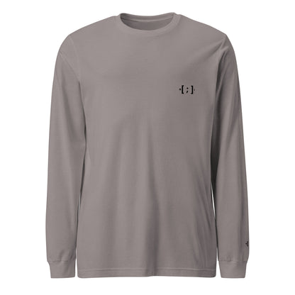 Unisex Long Sleeve Tee - Simple Logo
