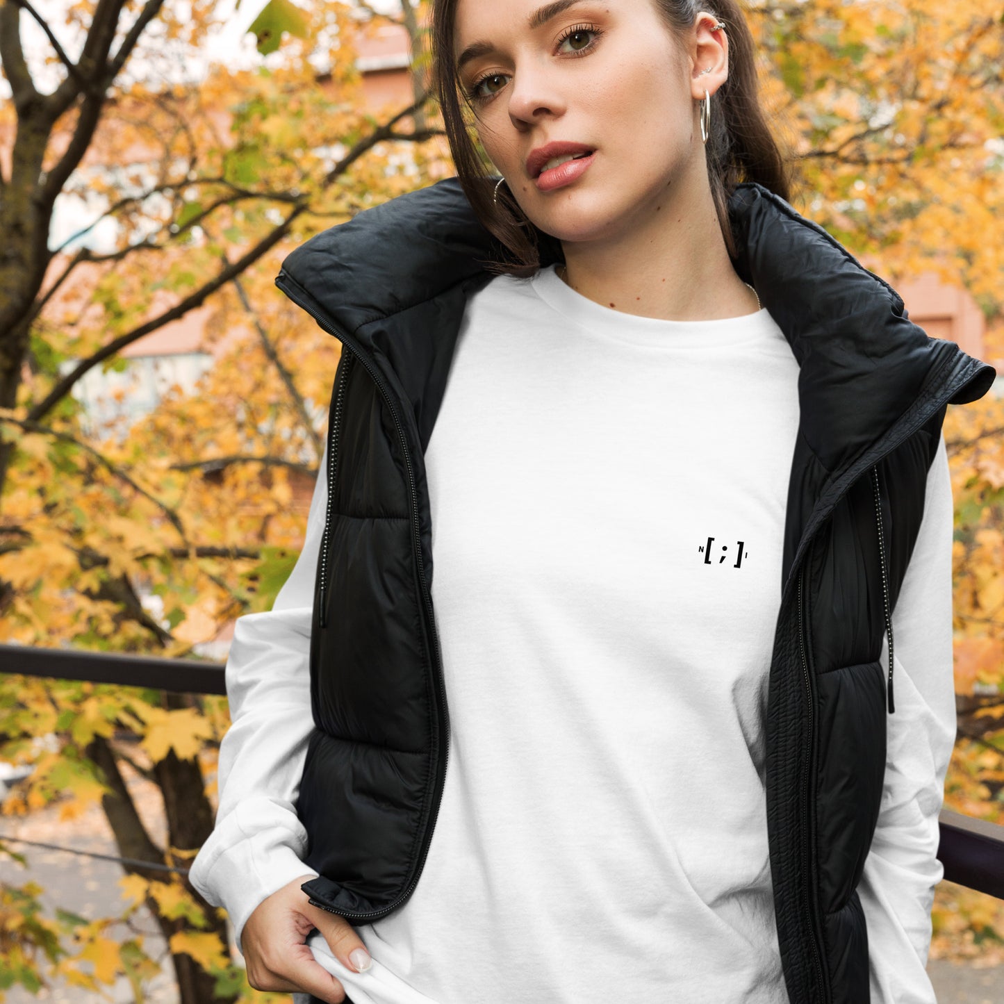 Unisex Long Sleeve Tee - Simple Logo